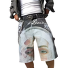DUAA Distressed Denim Shorts