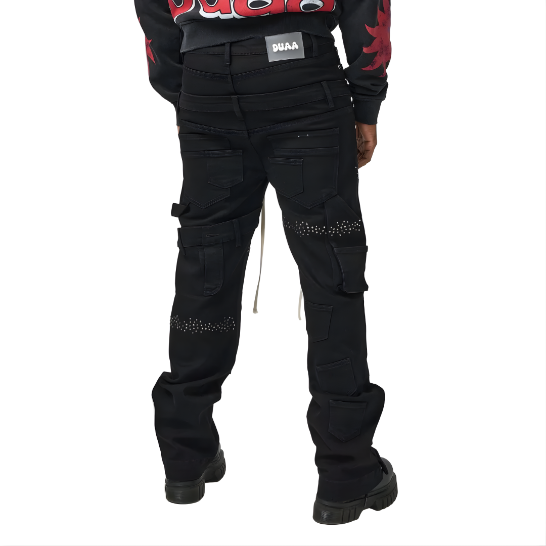 DUAA MEMORY BLACK DENIM