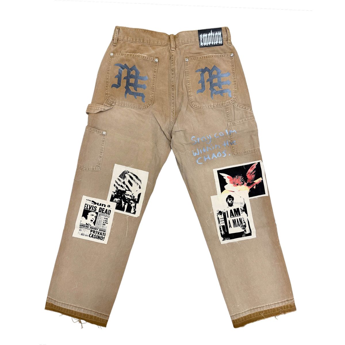Newspaper Carpenter Pants